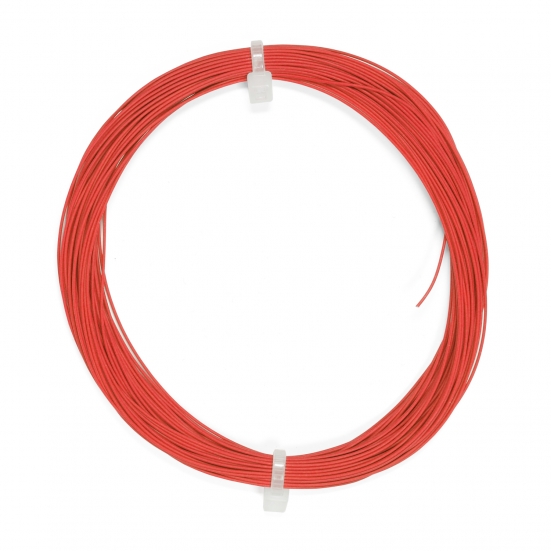 ESU 51943 Hochflexibles Kabel 10m, Ø 0,5 mm, Farbe rot