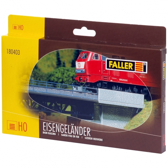 FALLER 180403 H0 Eisengeländer, 1820 mm