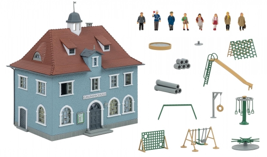 FALLER 190087 H0 Aktions-Set Schulbeginn