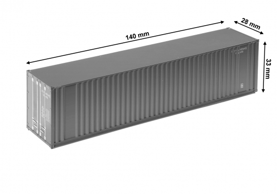 FALLER 180843 H0 40' Container „P&O“