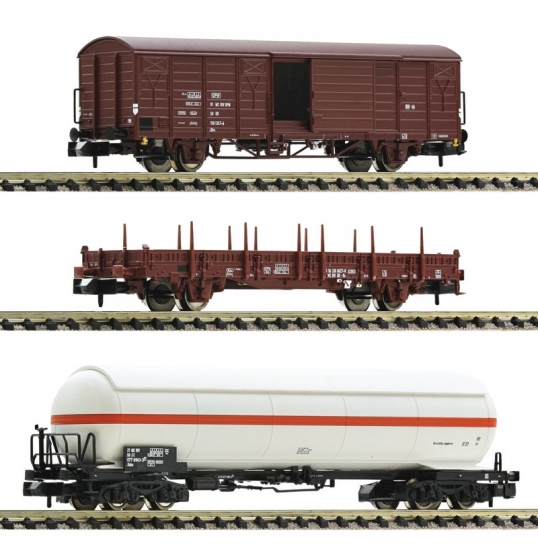 Fleischmann 5170001.2 N Güterwagen, DR 3er-Set