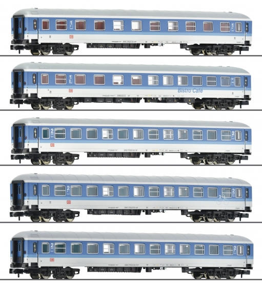 Fleischmann 6260024 N InterRegio-Wagen, DB AG 5er-Set