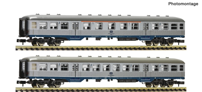 Fleischmann 6260111 N Nahverkehrswagen, DB 2er-Set 