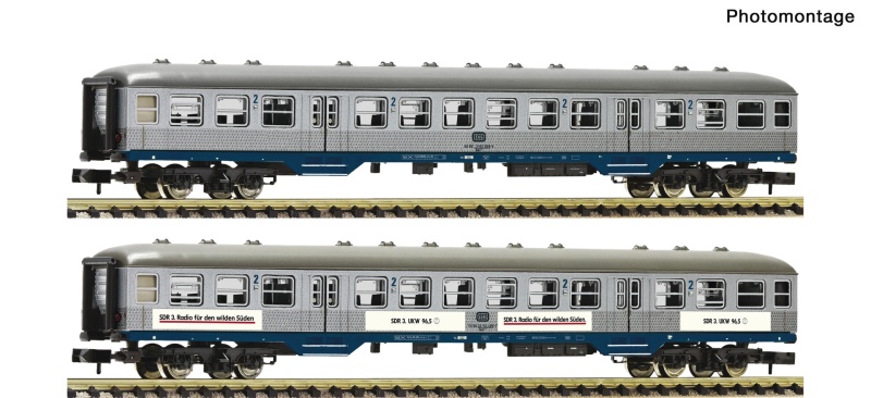 Fleischmann 6260112 N Nahverkehrswagen, DB 2er-Set 