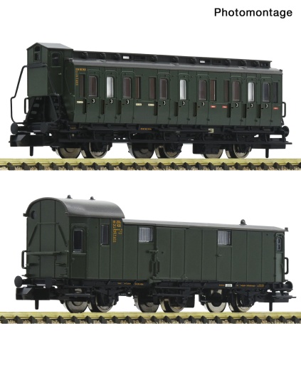 Fleischmann 6260115 N Personenzug Krefeld, DB 2er-Set 