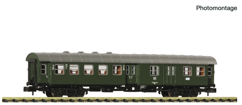 Fleischmann 6260119 N Umbauwagen 2. Klasse mit Gepäckabteil, DB