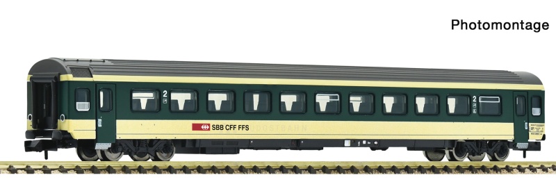 Fleischmann 6260133 N Reisezugwagen 2. Klasse, SBB 