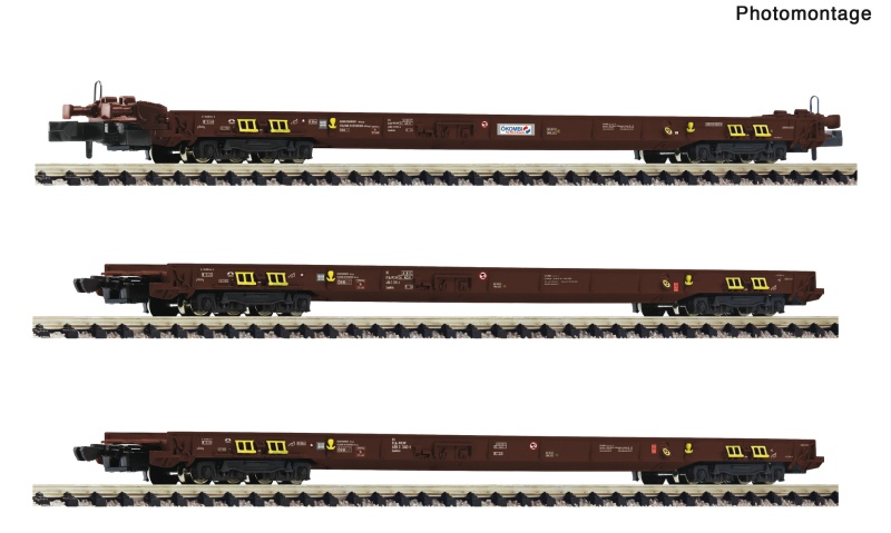 Fleischmann 6660201 N Rollende Landstraße, ÖBB 3er-Set 