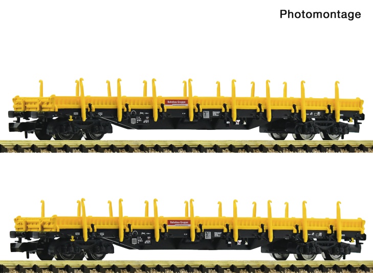 Fleischmann 6660203 N Rungenwagen, DB AG 2er-Set 