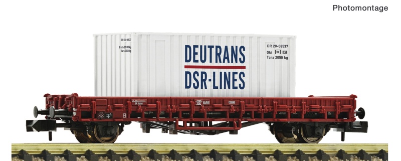 Fleischmann 6660220 N Flachwagen, DR 