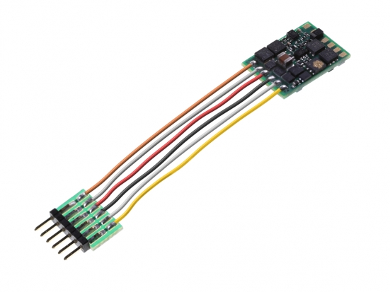 Fleischmann 685504 N/TT Decoder 6-polig mit Stecker NEM 651