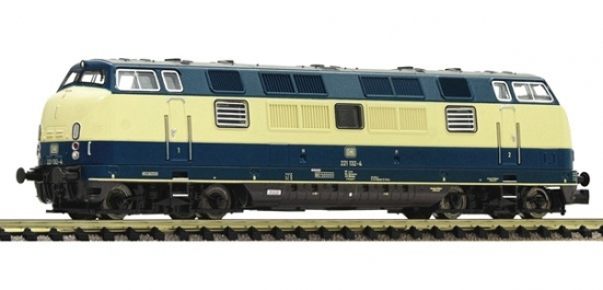 Fleischmann 725008 N Diesellok BR 221, DB ozeanblau/beige "DCC-Digital"