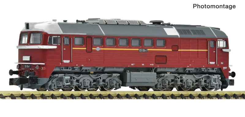 Fleischmann 7360048 N Diesellok 120 004-7, DR, Analog 
