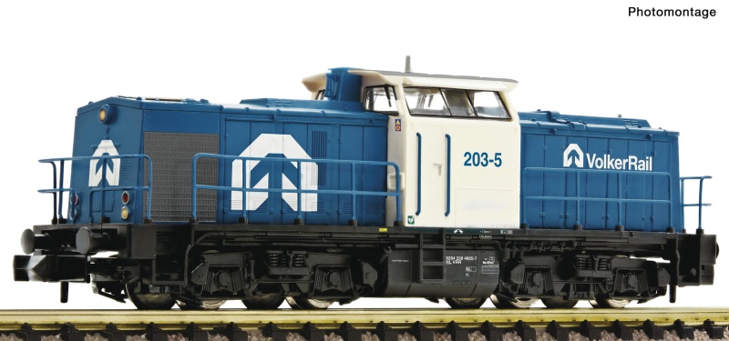 Fleischmann 7370047 N Diesellok 203-5, VolkerRail, Sound 