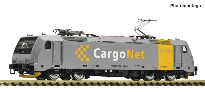 Fleischmann 7570092 N E-Lok BR 185 704-5, CargoNet/Railpool, Sound