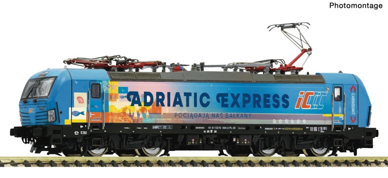 Fleischmann 7570093 N E-Lok 370 094-2 „Adriatic Express“, PKP IC, Sound
