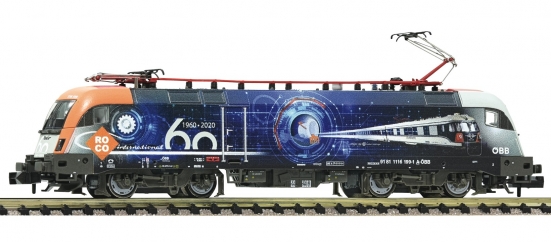 Preview: Fleischmann 781705 N E-Lok 1116 199-1 „60 Jahre ROCO“, ÖBB