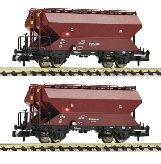 Fleischmann 830312 N Getreidesilowagen, SBB 2er-Set