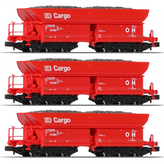 Fleischmann 852703 N Selbstentladewagen der DB AG 3er-Set