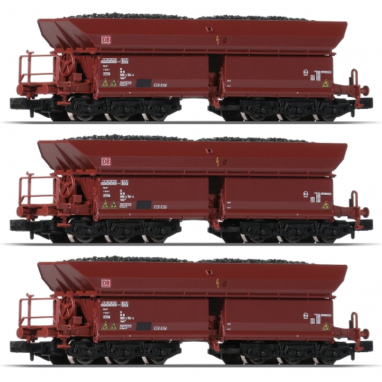 Fleischmann 852704 N Selbstentladewagen der DB AG 3er-Set