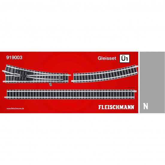 Fleischmann 919003 N Profi-Gleisset Überholgleis Ü1