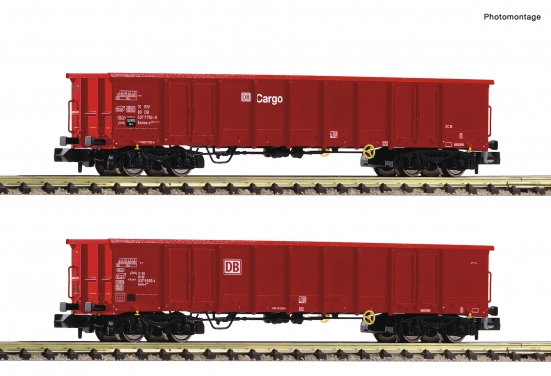 Fleischmann 830251 N Offene Güterwagen, DB AG 2er-Set