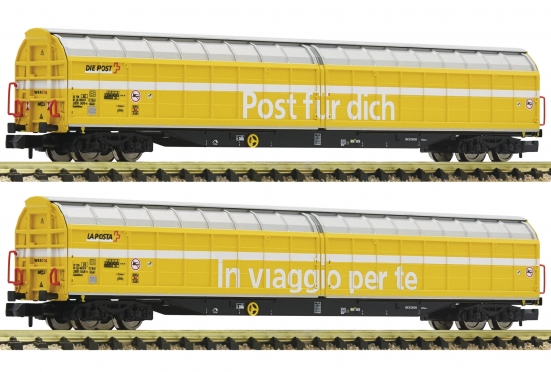 Fleischmann 838312 N Großraum-Schiebewandwagen, SBB 2er-Set