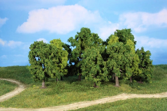 Preview: Heki 1993 H0/TT/N Laubbäume 12 Stück 8-13 cm