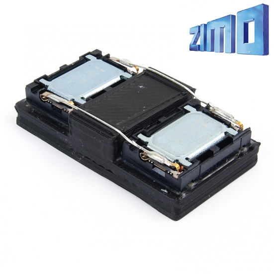 ZIMO LS40X22X09 Lautsprecher, 40 x 22 x 9mm, 4 Ohm, 2 W