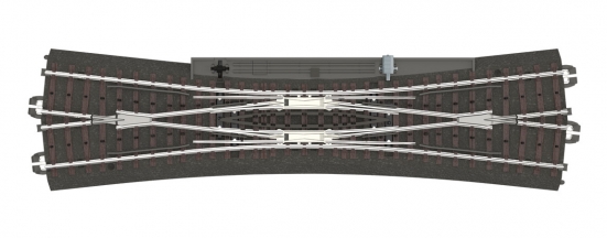 Märklin 24720 H0 C-Gleis Schlanke DKW 12°