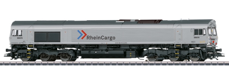Märklin 39072 H0 Diesellok Class 66, RheinCargo, AC-Sound 