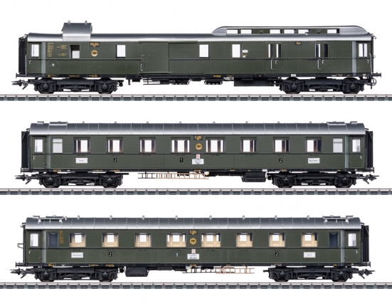 Märklin 42490 H0 Schnellzugwagen FD 226 zur Baureihe 01, DRG 3er-Set