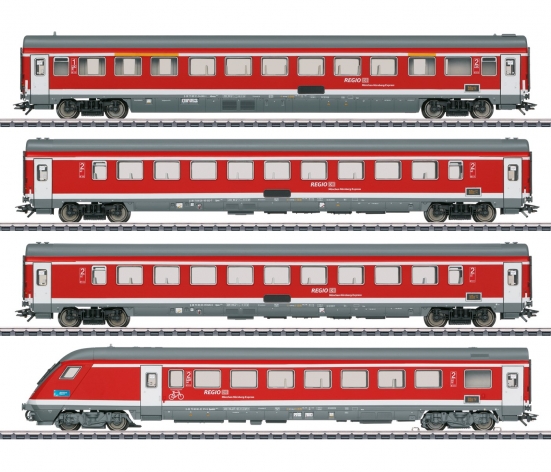 Märklin 42988 H0 Reisezugwagen München-Nürnberg Express, DB AG 4er-Set