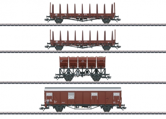 Märklin 46662 H0 Güterwagen, DB 4er-Set