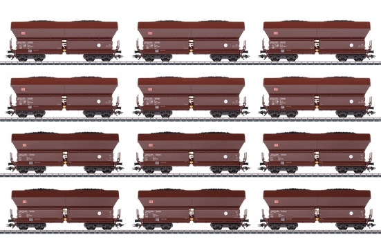 Märklin 46670 H0 Selbstentladewagen Falns 182, DB AG 12er-Set