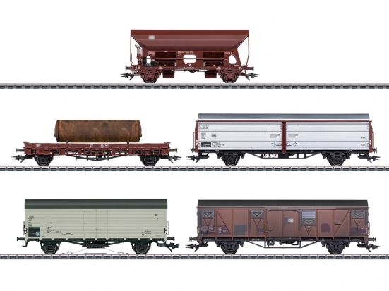 Märklin 47371 H0 Güterwagen, DB 5er-Set