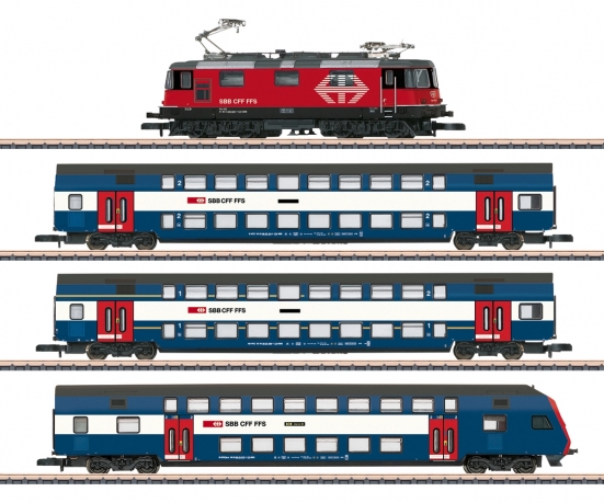Märklin 81195 Spur Z Zugpackung Züricher S-Bahn, SBB mit Re 420