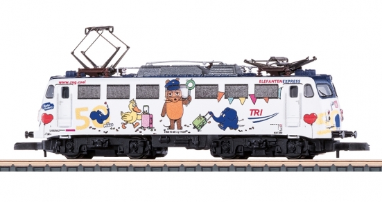 Märklin 88417 Spur Z Elektrolokomotive BR 110.3, Elefantenexpress