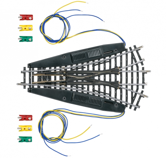 Märklin 2270 H0 K-Gleis Symmetrische Dreiwegweiche elektrisch