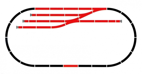 Märklin 24905 H0 C-Gleis Ergänzungspackung C5