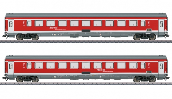Märklin 42989 H0 Reisezugwagen München-Nürnberg Express, DB AG 2er-Set