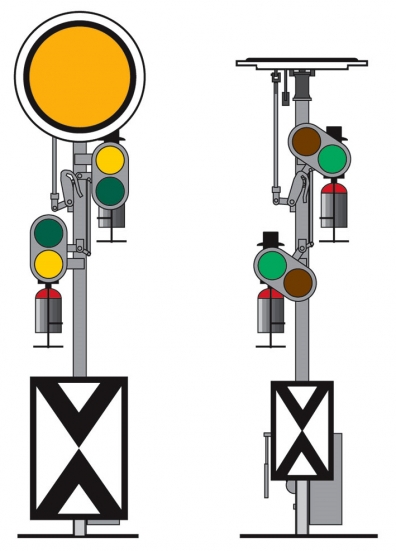 Märklin 70361 H0 Form-Vorsignal
