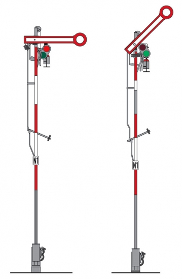 Märklin 70391 H0 Form-Hauptsignal mit Schmalmast