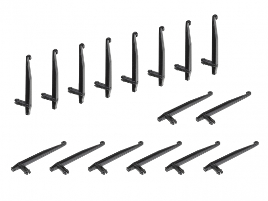 Märklin E102691 Rungen, Schwenkrungen (16 Stück) Modelleisenbahn