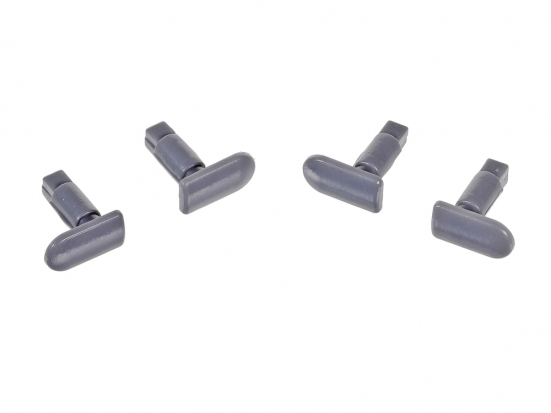 Minitrix E12266200 Puffer grau (Set) Modelleisenbahn