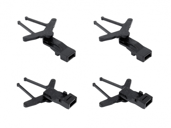 Märklin 129961 E129961 Deichsel schwarz (4 Stück) Modelleisenbahn
