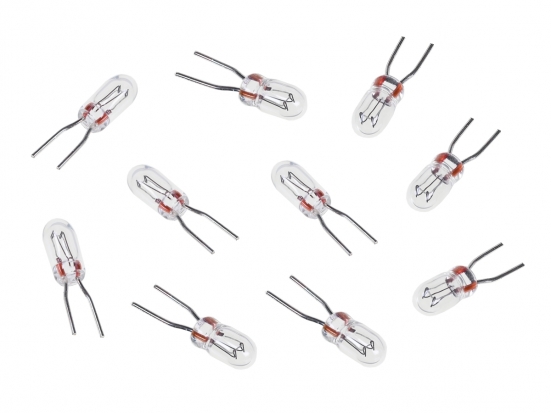 LGB E130110 Steckglühbirne klar 24 Volt, 50 mA (10 Stück) Modelleisenbahn