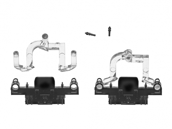 Märklin E172098 Zubehör-Set Pfeife, Pufferbohle, Lichtkörper Modelleisenbahn