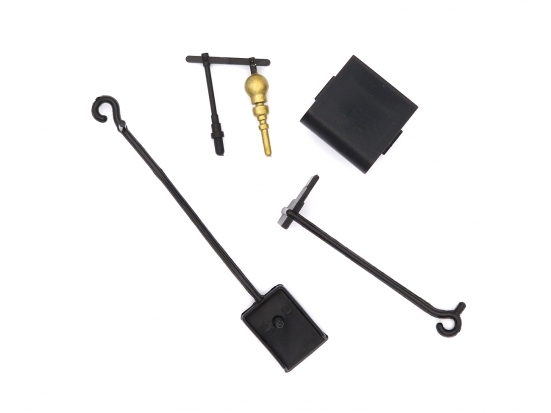 LGB E199078 Schaufel, Haken, Pfeife, Haube (Set) Modelleisenbahn