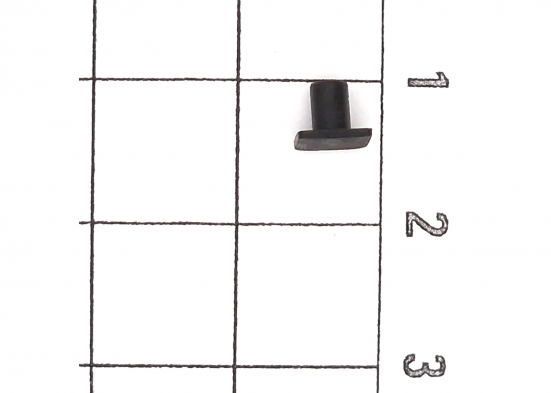 Preview: Märklin E206596 Puffer eckig schwarz (4 Stück) Modelleisenbahn